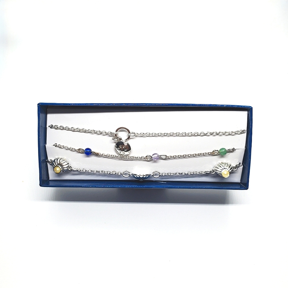 Avon Ocean Tides 3 Piece Anklet Set